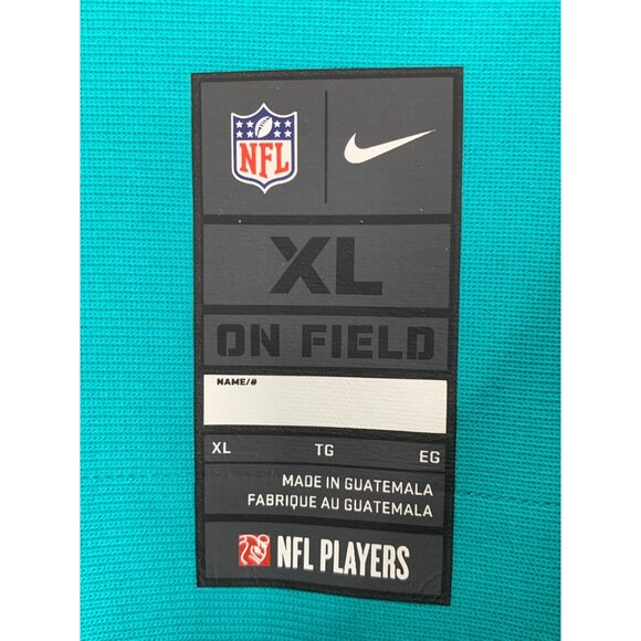 Nike NFL Miami Dolphins On Field Jersey Teal #95 Dion Jordan XL Mens EUC 8040 - Picture 3 of 7